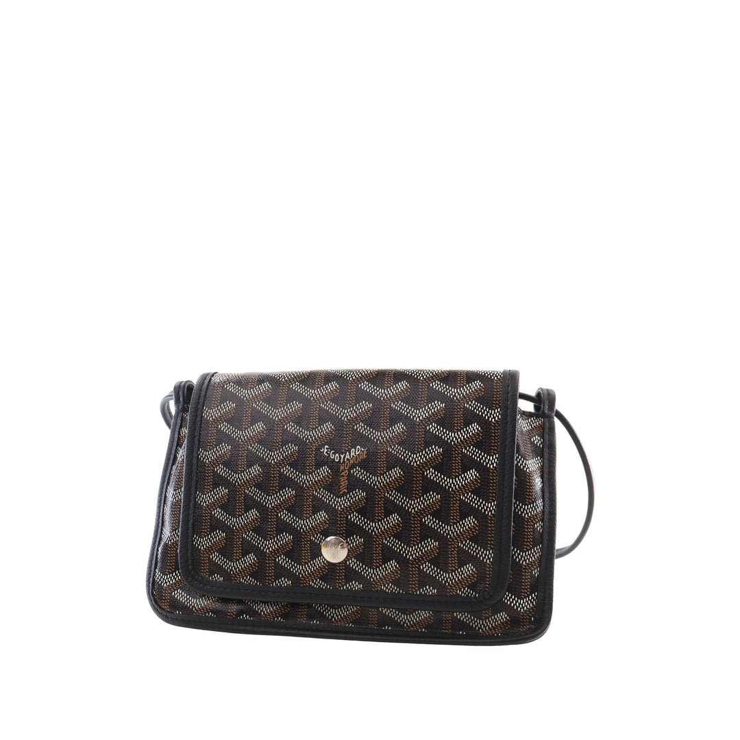 Goyard Plumet Poche Portefeuille Goyardine Noir – vue 11 – GABY PARIS
