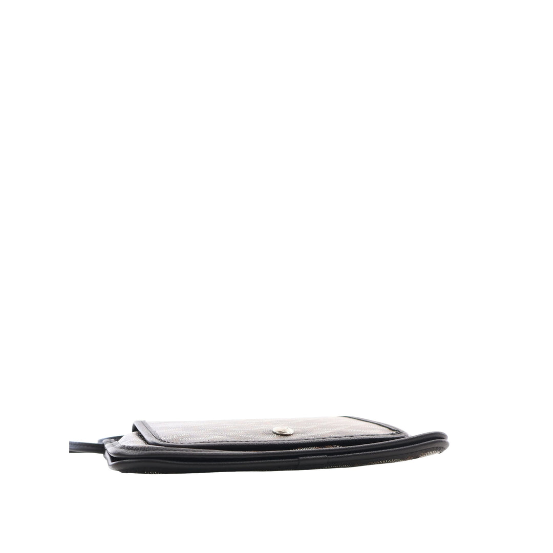 Goyard Plumet Poche Portefeuille Goyardine Noir – vue 12 – GABY PARIS