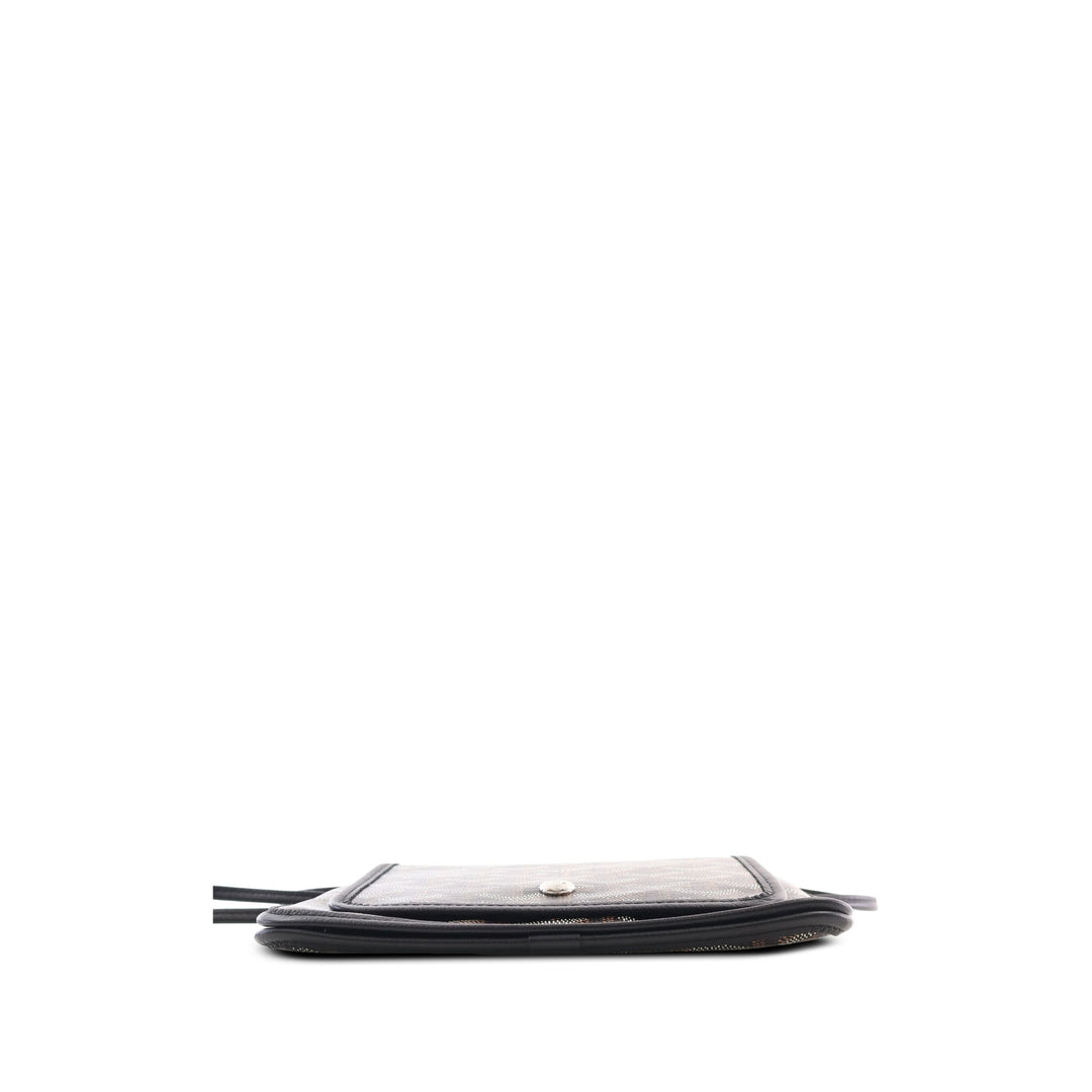 Goyard Plumet Poche Portefeuille Goyardine Noir – vue 3 – GABY PARIS