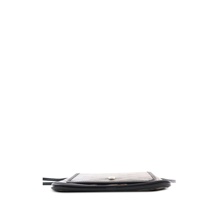 Goyard Plumet Poche Portefeuille Goyardine Noir – vue 3 – GABY PARIS