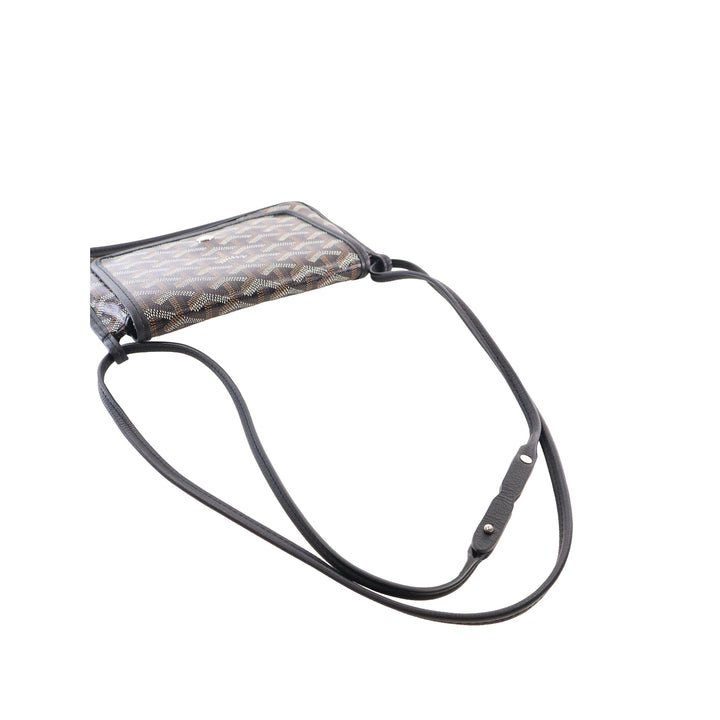 Goyard Plumet Poche Portefeuille Goyardine Noir – vue 7 – GABY PARIS