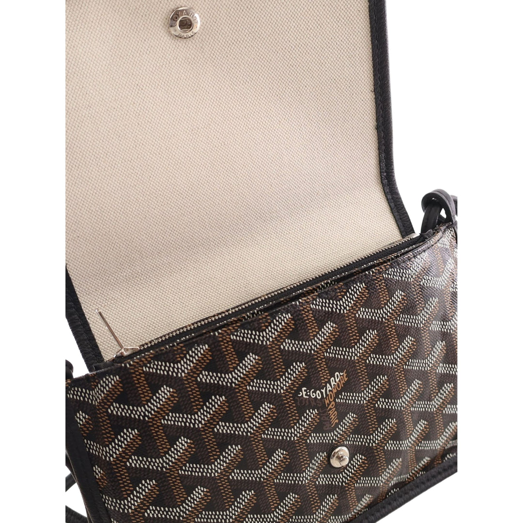 Goyard Plumet Poche Portefeuille Goyardine Noir – vue 9 – GABY PARIS