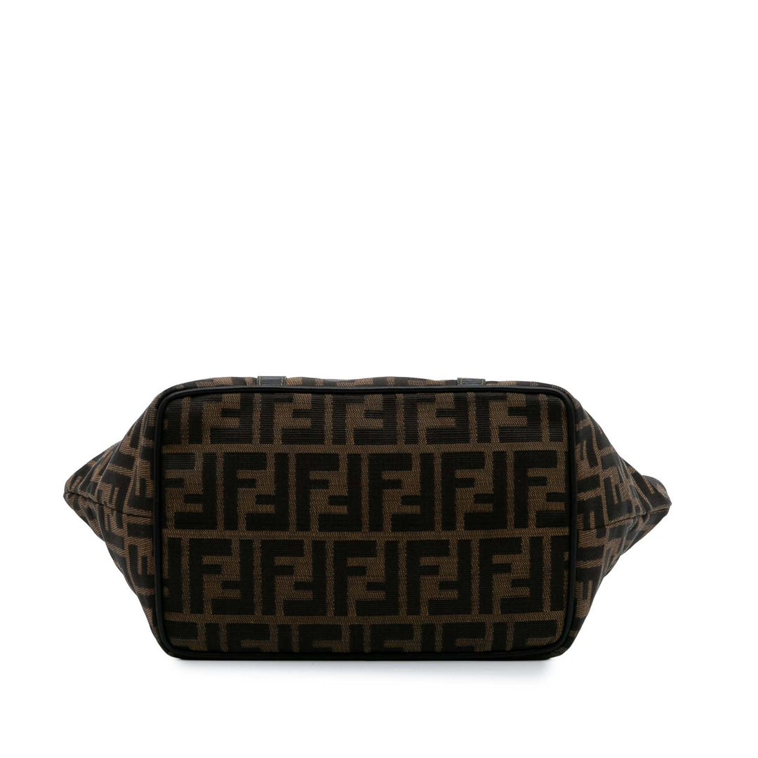 Zucca Canvas Tote Brown - Gaby Paris