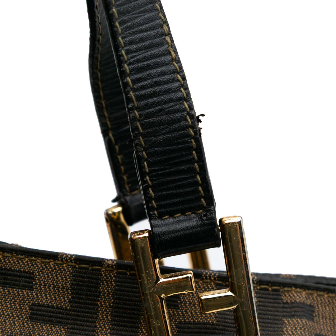 Zucca Canvas Tote Brown - Gaby Paris