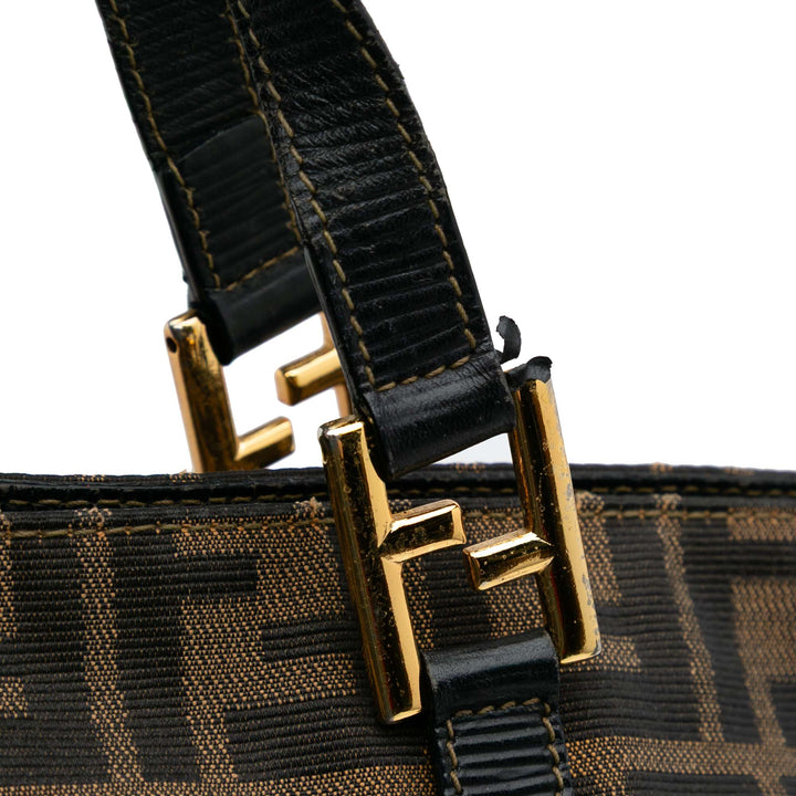 Zucca Canvas Tote Brown - Gaby Paris