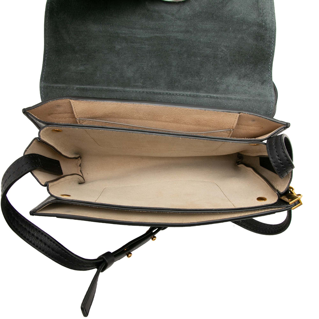 Chloé Small clouté Daim et Cuir de veau Faye Sac porté croisé