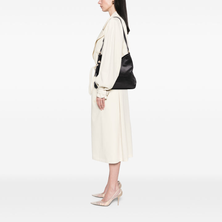 Gucci Medium Cuir Marrakech Sac bandoulière Noir