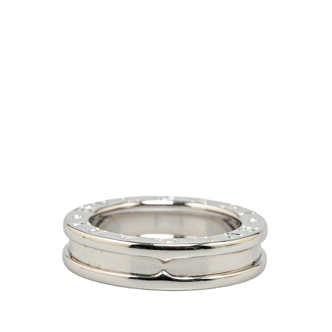 18K White Gold B Zero1 1 Band Ring Silver - Gaby Paris