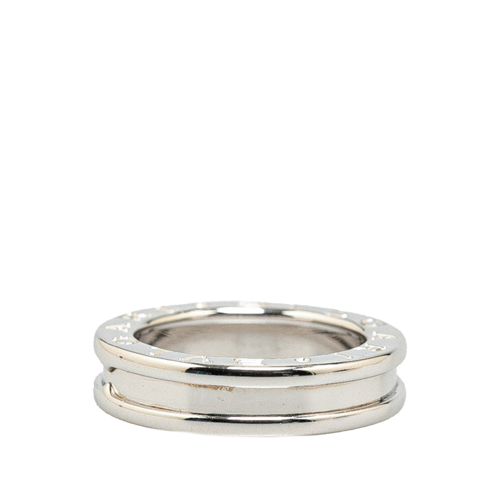 18K White Gold B Zero1 1 Band Ring Silver - Gaby Paris