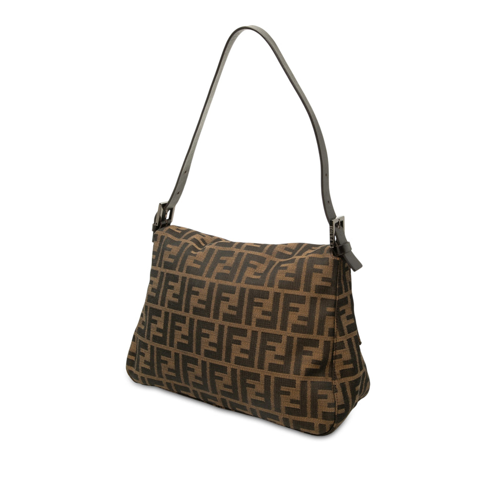 Fendi Sac porté épaule Zucca Mamma Forever Marron – vue 2 – GABY PARIS