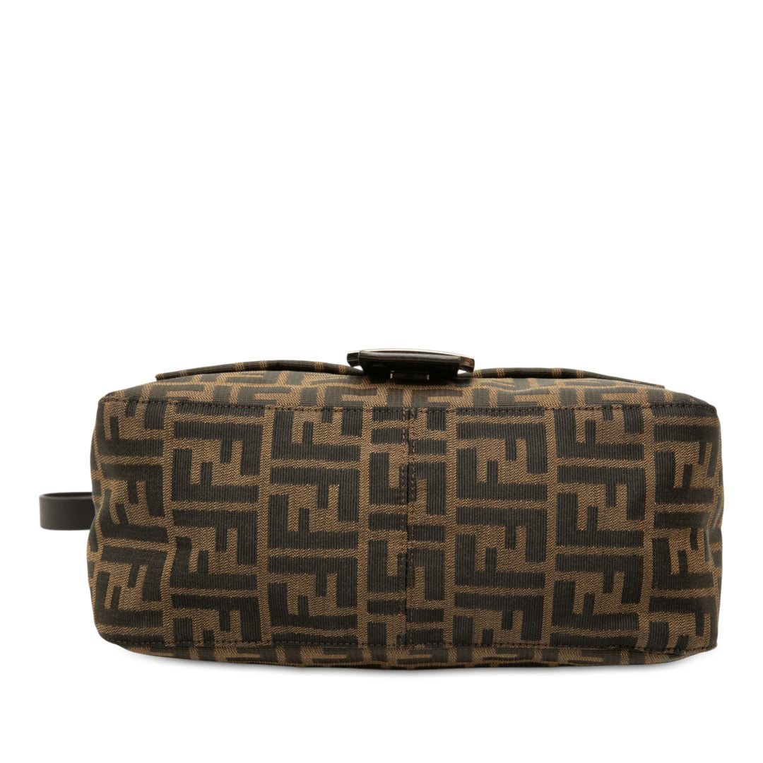 Fendi Sac porté épaule Zucca Mamma Forever Marron – vue 3 – GABY PARIS