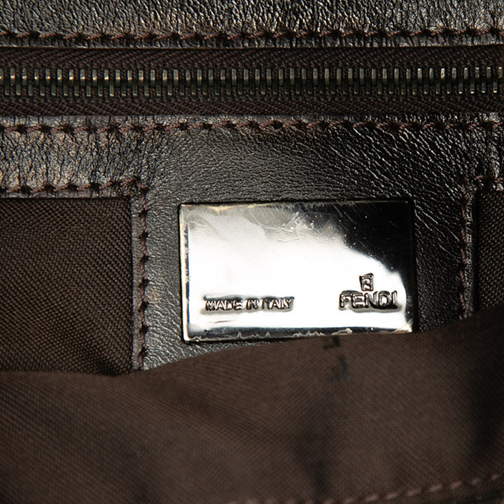 Fendi Sac porté épaule Zucca Mamma Forever Marron – vue 5 – GABY PARIS