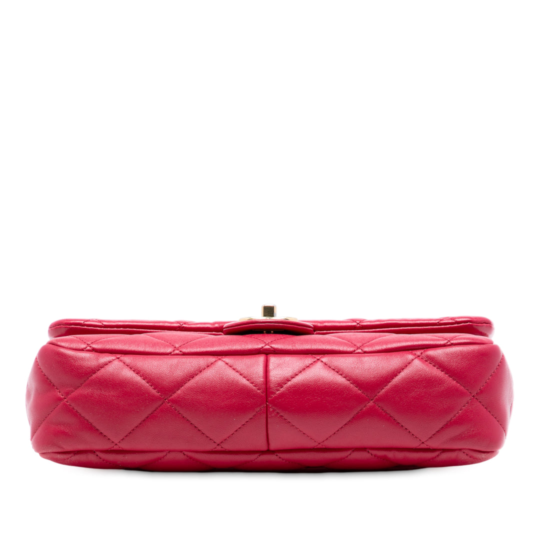 Chanel Large Matelassé Cuir d’agneau Funky Town à rabat – GABY PARIS Authentique