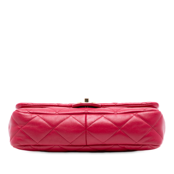 Chanel Large Matelassé Cuir d’agneau Funky Town à rabat – GABY PARIS Authentique