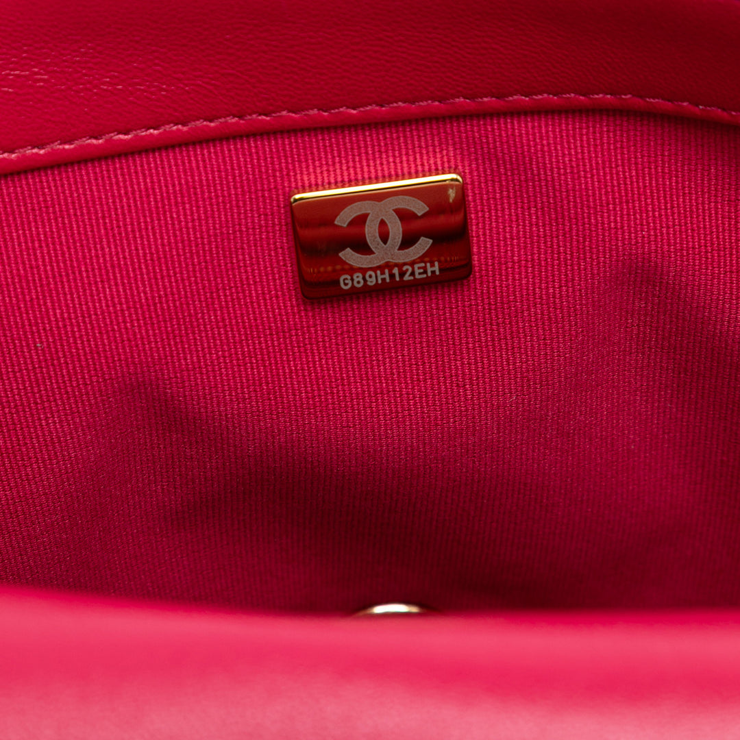 Chanel Large Matelassé Cuir d’agneau Funky Town à rabat – GABY PARIS Authentique