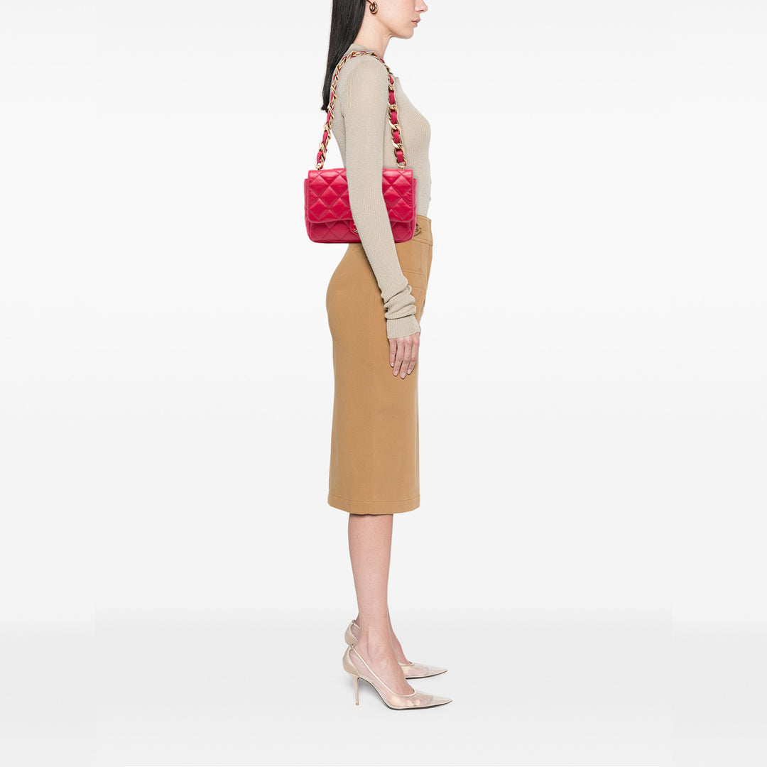 Chanel Large Matelassé Cuir d’agneau Funky Town à rabat – GABY PARIS Authentique