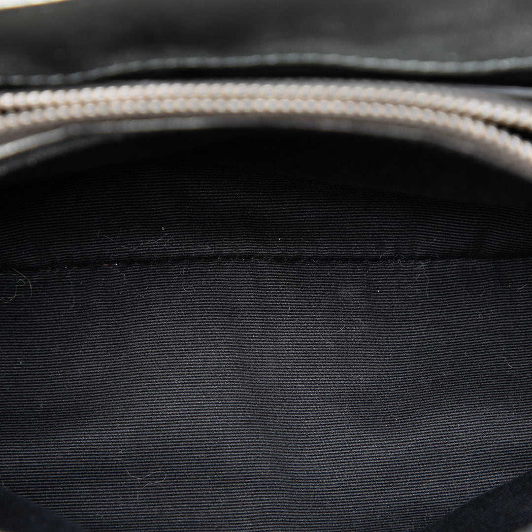 Saint Laurent Small Matelasse Metallic Cuir de veau Monogram LouLou Sac bandoulière