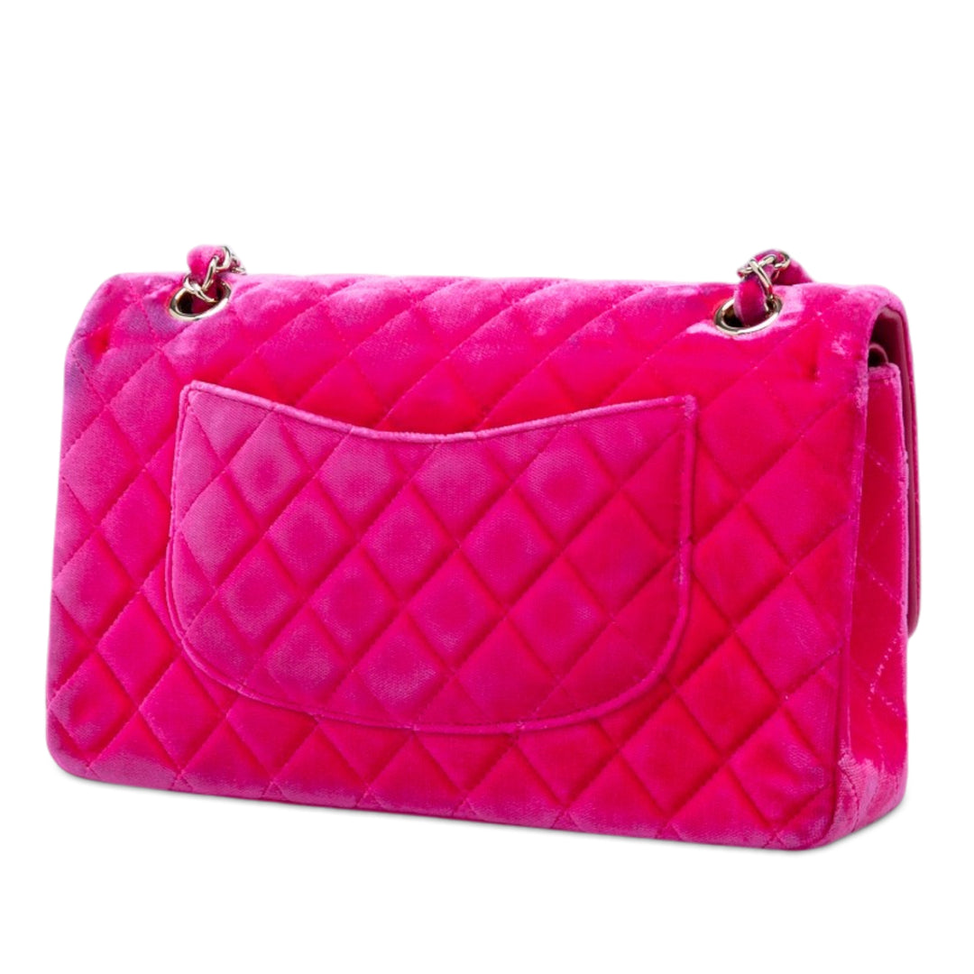 Chanel Medium Classic Velours Double rabat