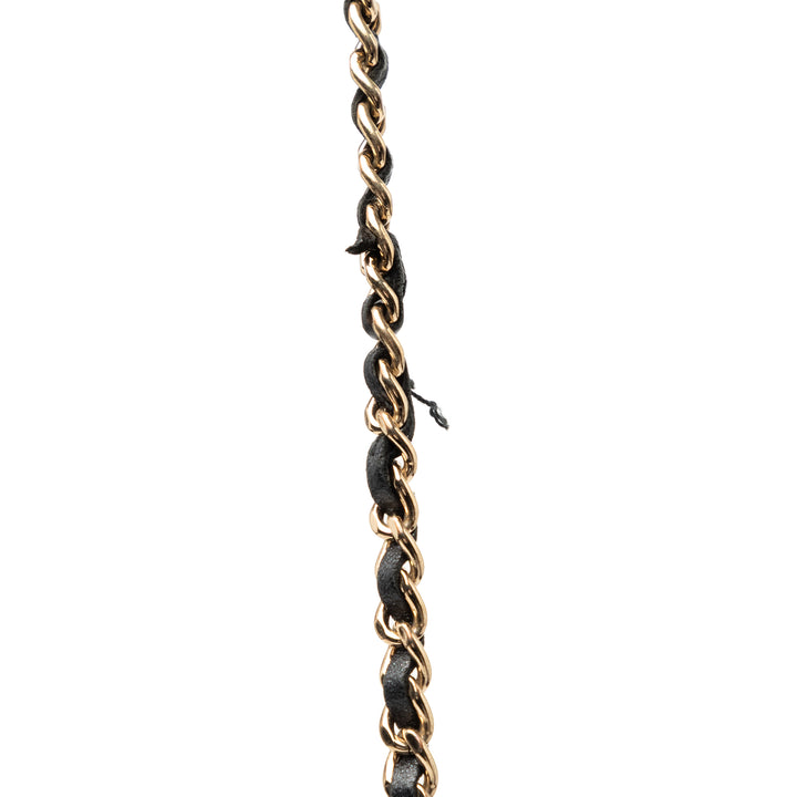 Chanel CC Matelassé Cuir d’agneau Double Zip Sac porté croisé