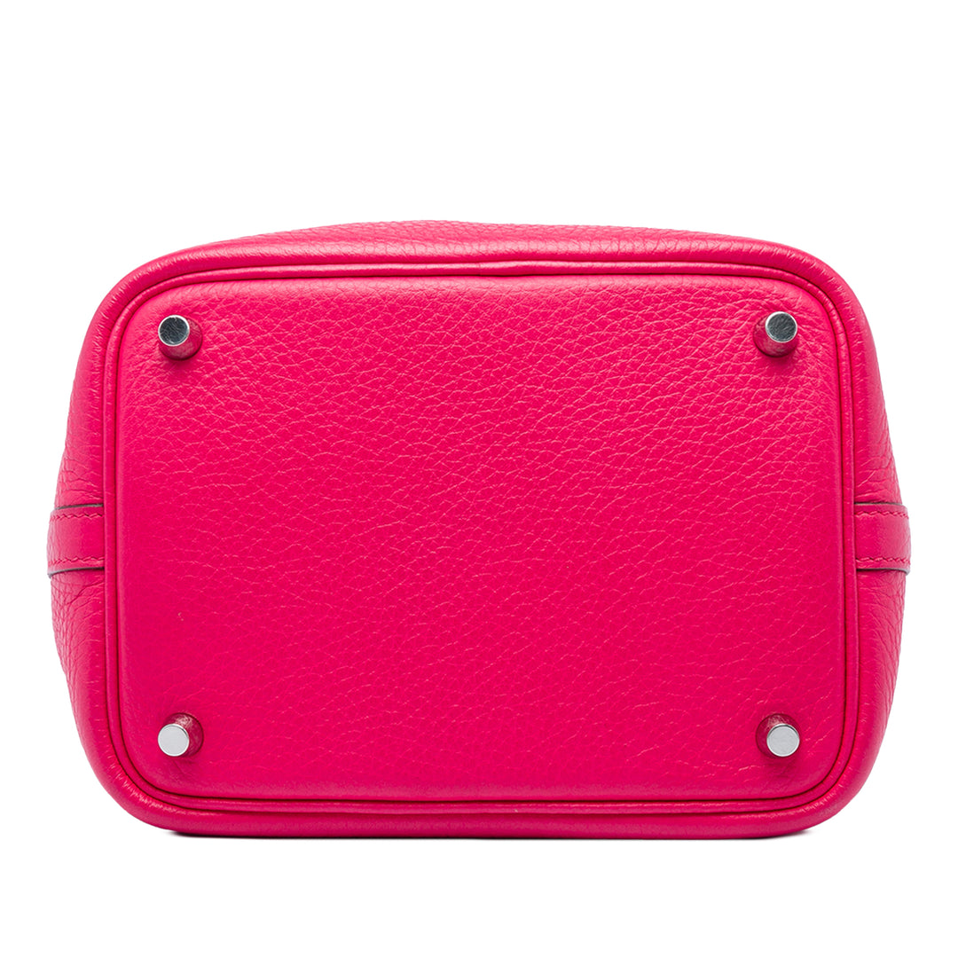 Hermès Sac à main Picotin Lock 18 Clémence Rose – vue 3 – GABY PARIS