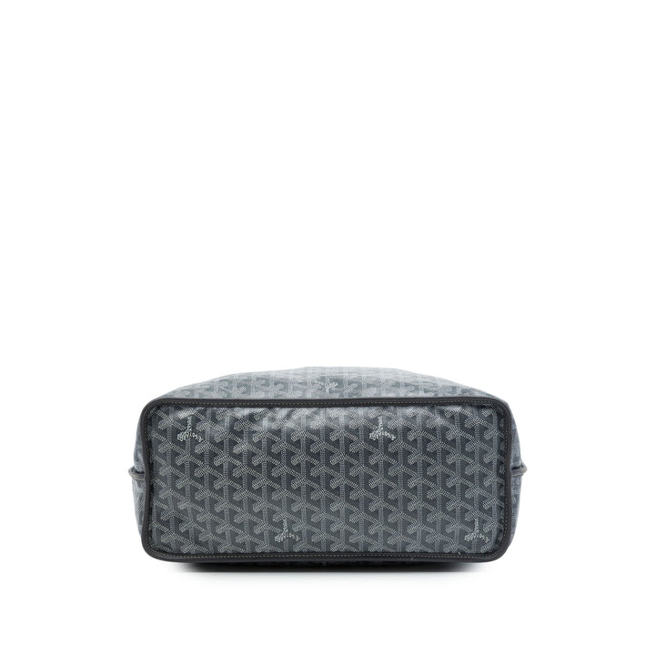 Goyard Cabas Réversible Anjou Goyardine PM Gris – vue 3 – GABY PARIS