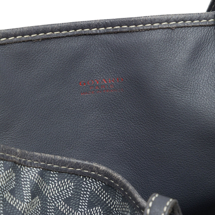 Goyard Cabas Réversible Anjou Goyardine PM Gris – vue 5 – GABY PARIS