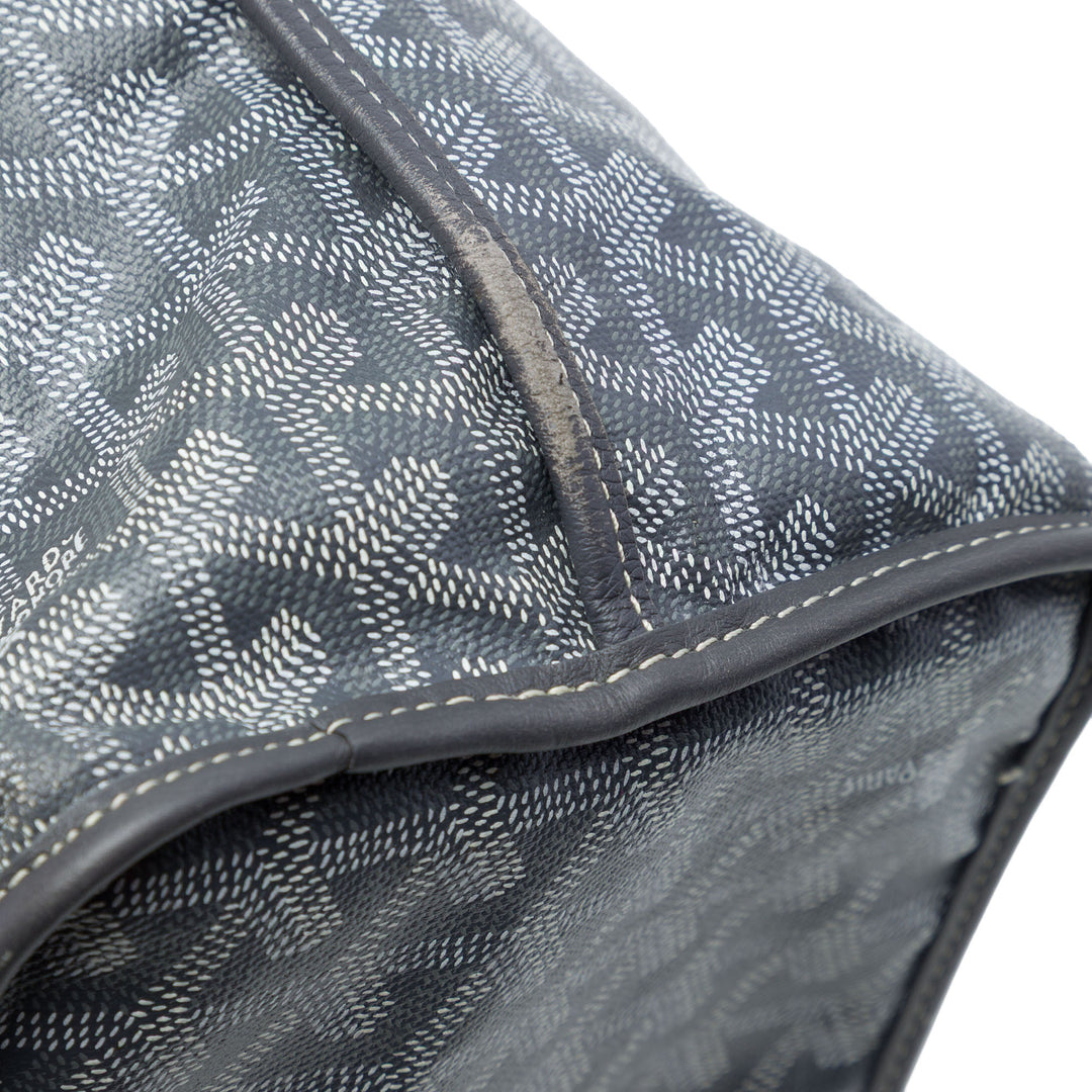 Goyard Cabas Réversible Anjou Goyardine PM Gris – vue 6 – GABY PARIS