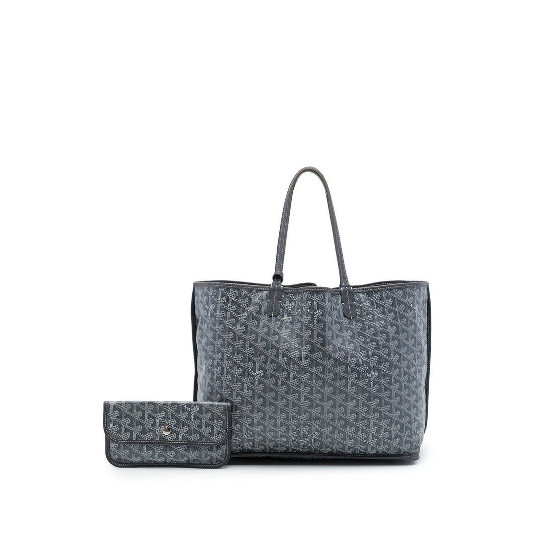 Goyard Cabas Réversible Anjou Goyardine PM Gris – vue 8 – GABY PARIS