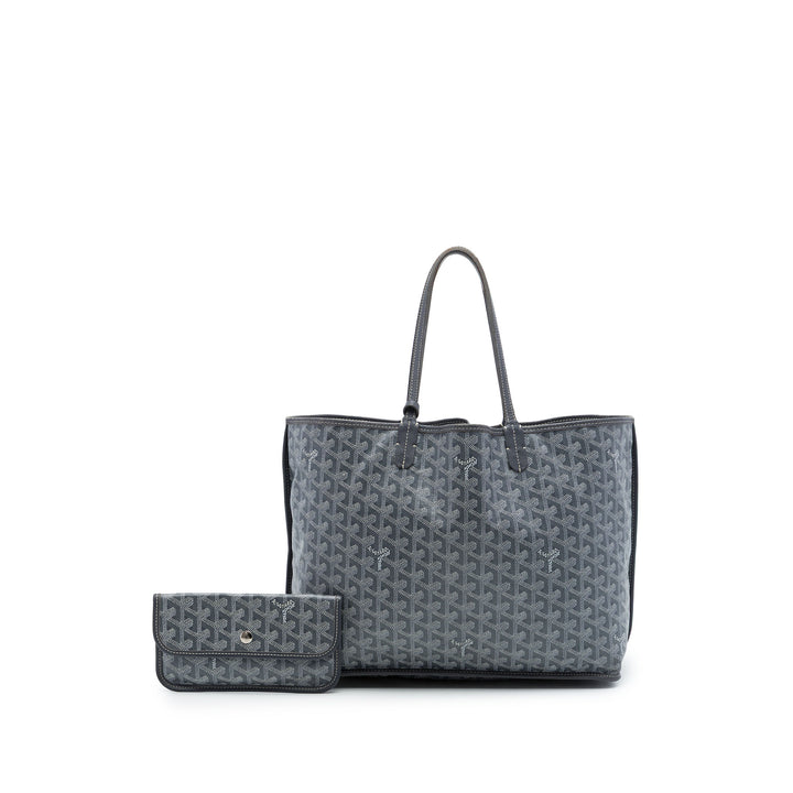 Goyard Cabas Réversible Anjou Goyardine PM Gris – vue 8 – GABY PARIS