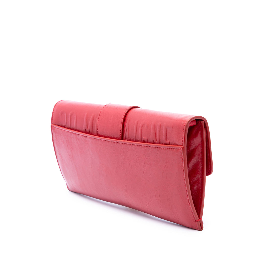 Dior Montaigne 30 Pochette avec chaîne Rouge – vue 2 – GABY PARIS