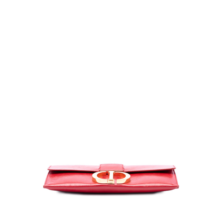 Dior Montaigne 30 Pochette avec chaîne Rouge – vue 3 – GABY PARIS