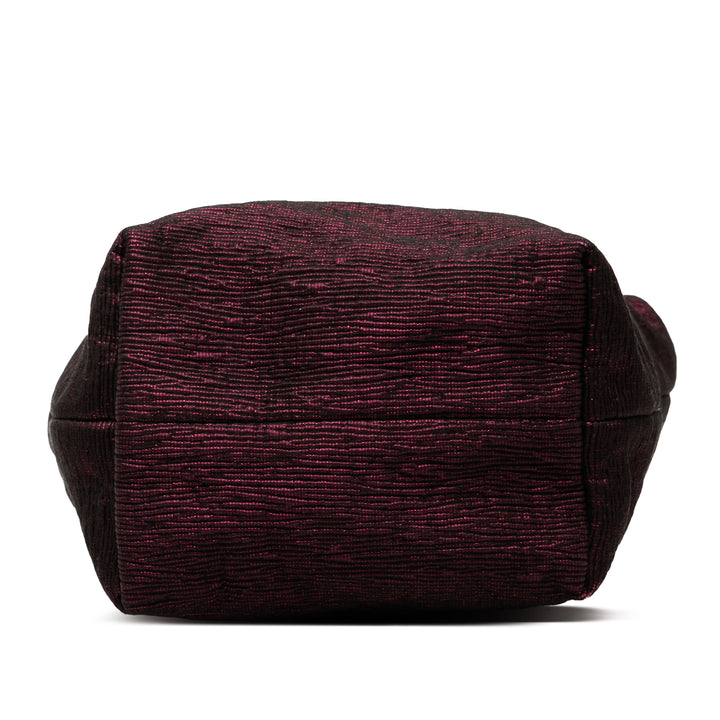 Louis Vuitton Édition limitée Metallic Jacquard Double Jeu Neo Alma Cabas