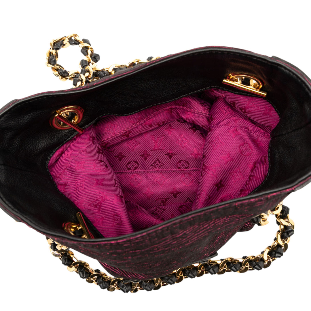 Louis Vuitton Édition limitée Metallic Jacquard Double Jeu Neo Alma Cabas