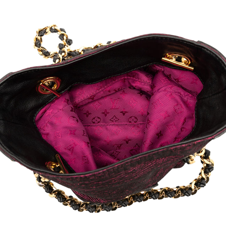 Louis Vuitton Édition limitée Metallic Jacquard Double Jeu Neo Alma Cabas