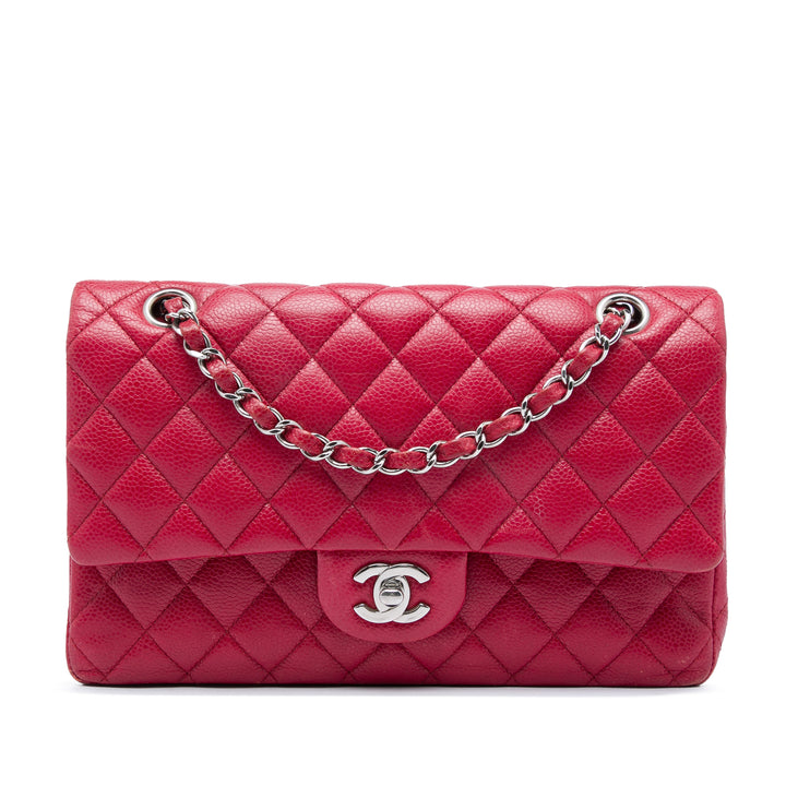 Chanel Medium Classic Caviar Double rabat