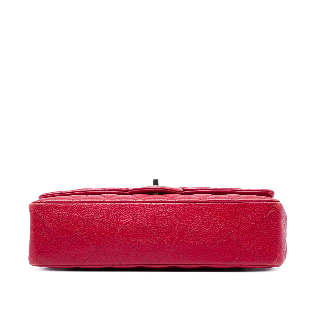 Chanel Medium Classic Caviar Double rabat