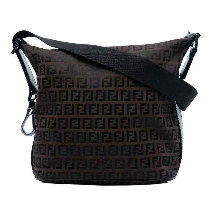 Fendi Zucchino Toile Sac bandoulière