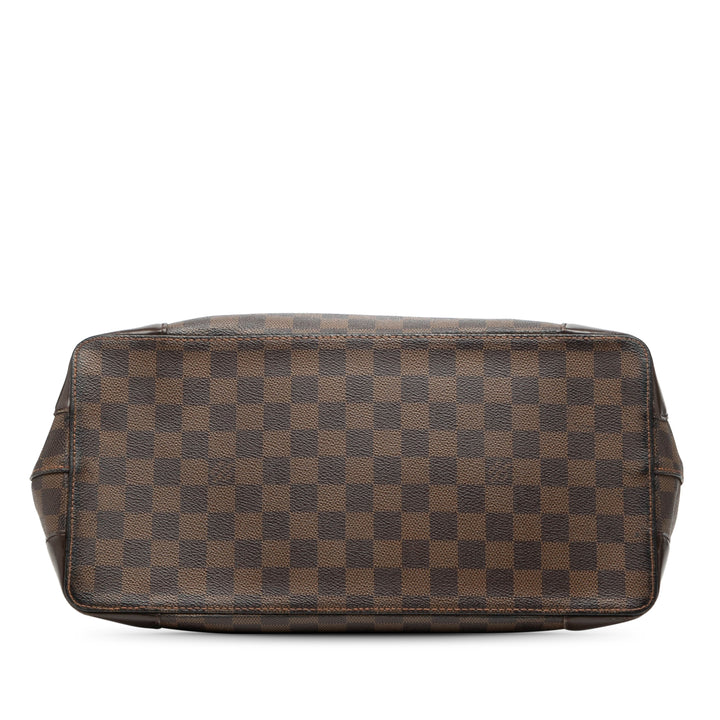 Louis Vuitton Hampstead MM Damier Ébène Marron – vue 3 – GABY PARIS
