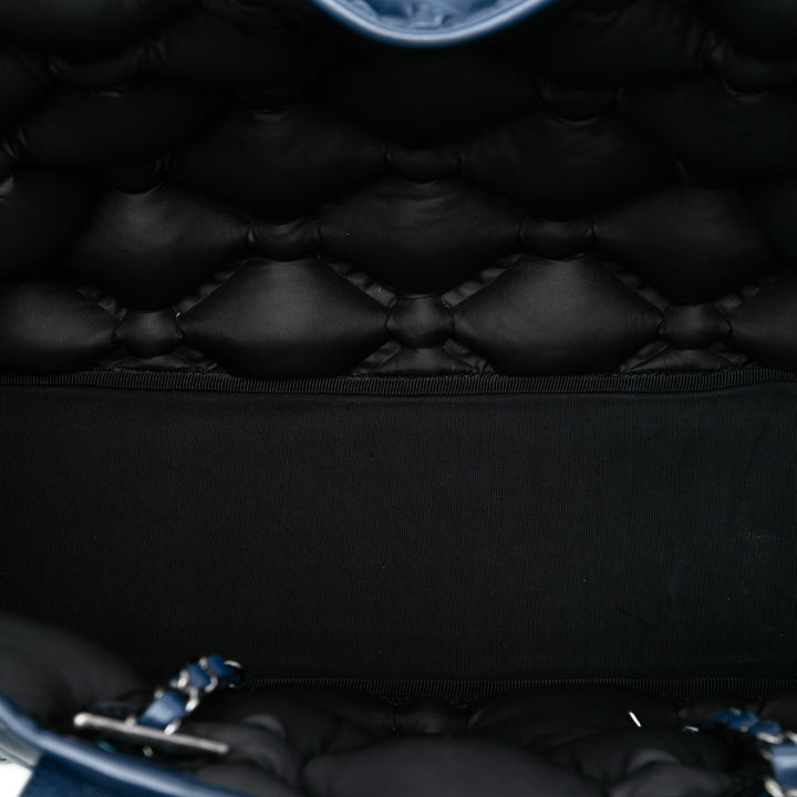 Chanel Large Matelassé Cuir Chesterfield Shopping Cabas