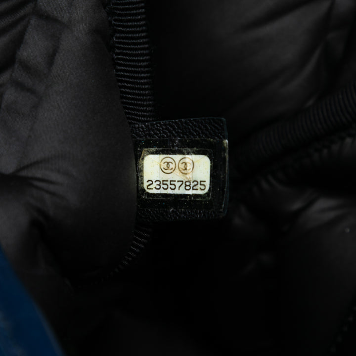 Chanel Large Matelassé Cuir Chesterfield Shopping Cabas