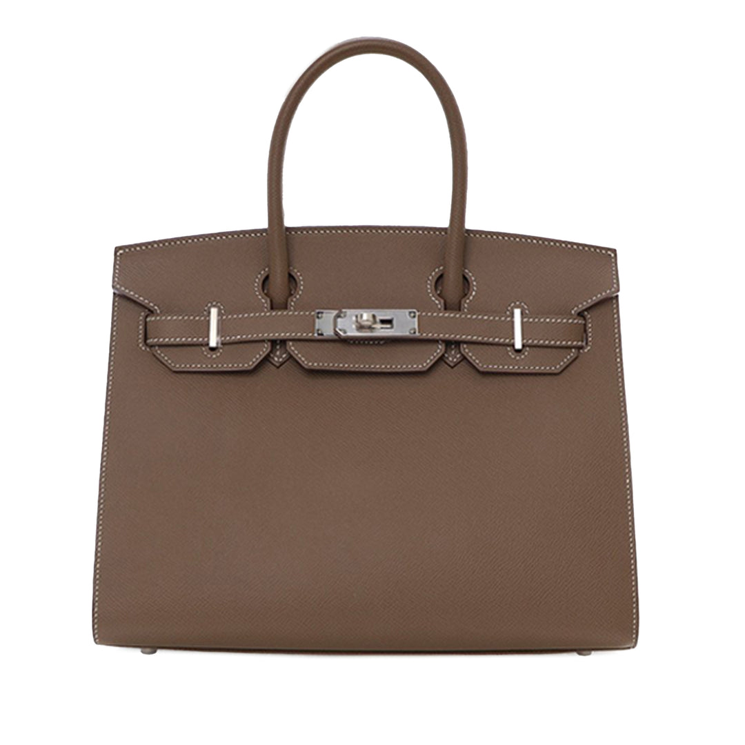 Hermès Epsom Birkin Sellier 30 Marron – GABY PARIS Authentique