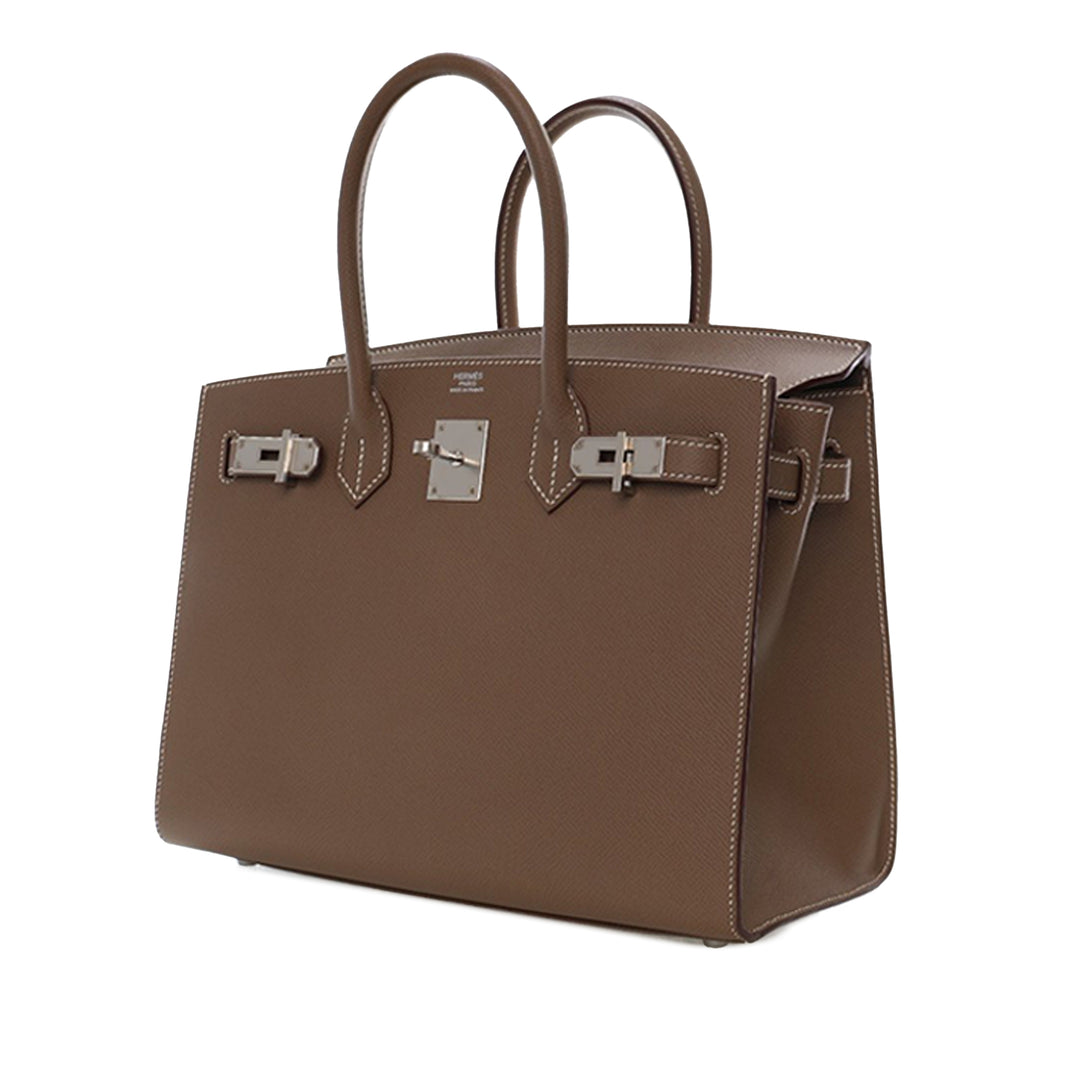 Hermès Epsom Birkin Sellier 30 Marron – GABY PARIS Authentique