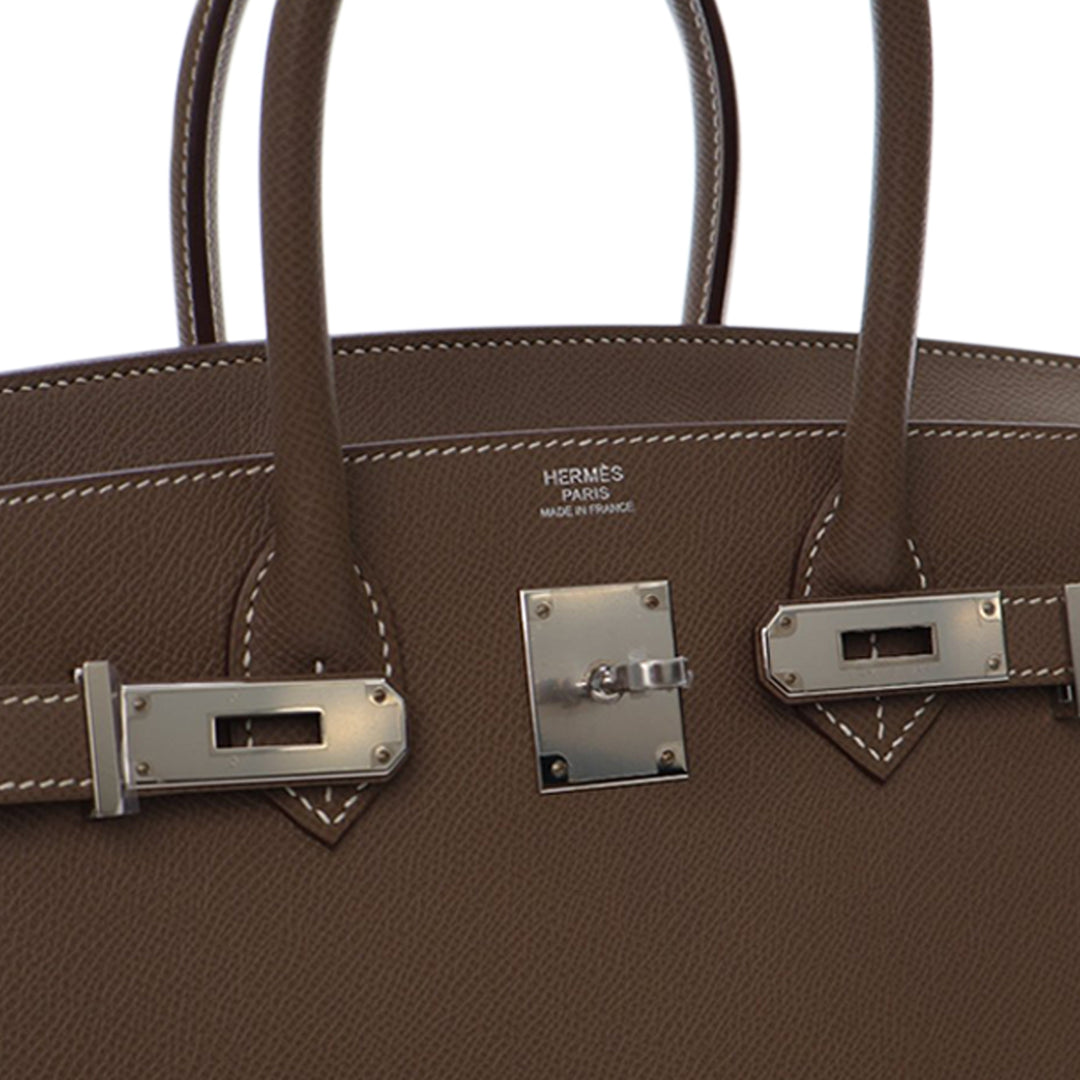 Hermès Epsom Birkin Sellier 30 Marron – GABY PARIS Authentique