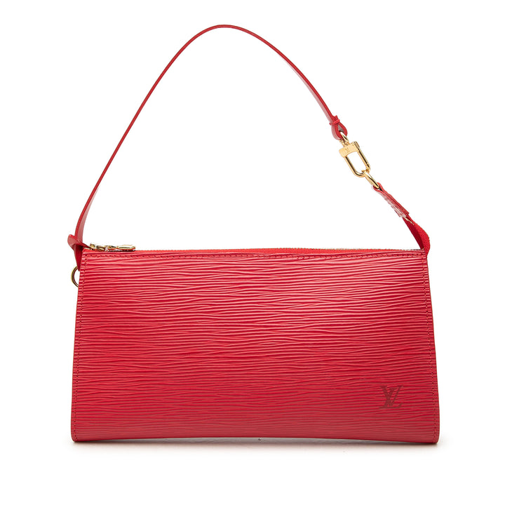 Pochette Accessoires Épi Rouge