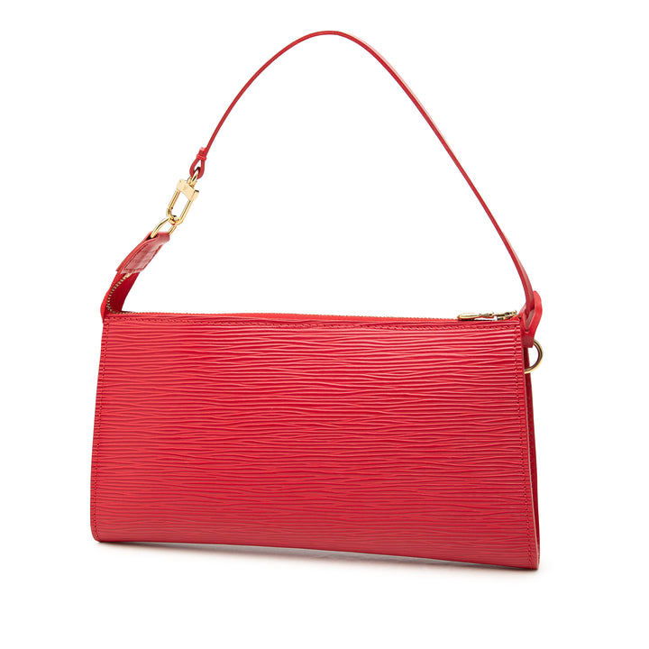 Pochette Accessoires Épi Rouge