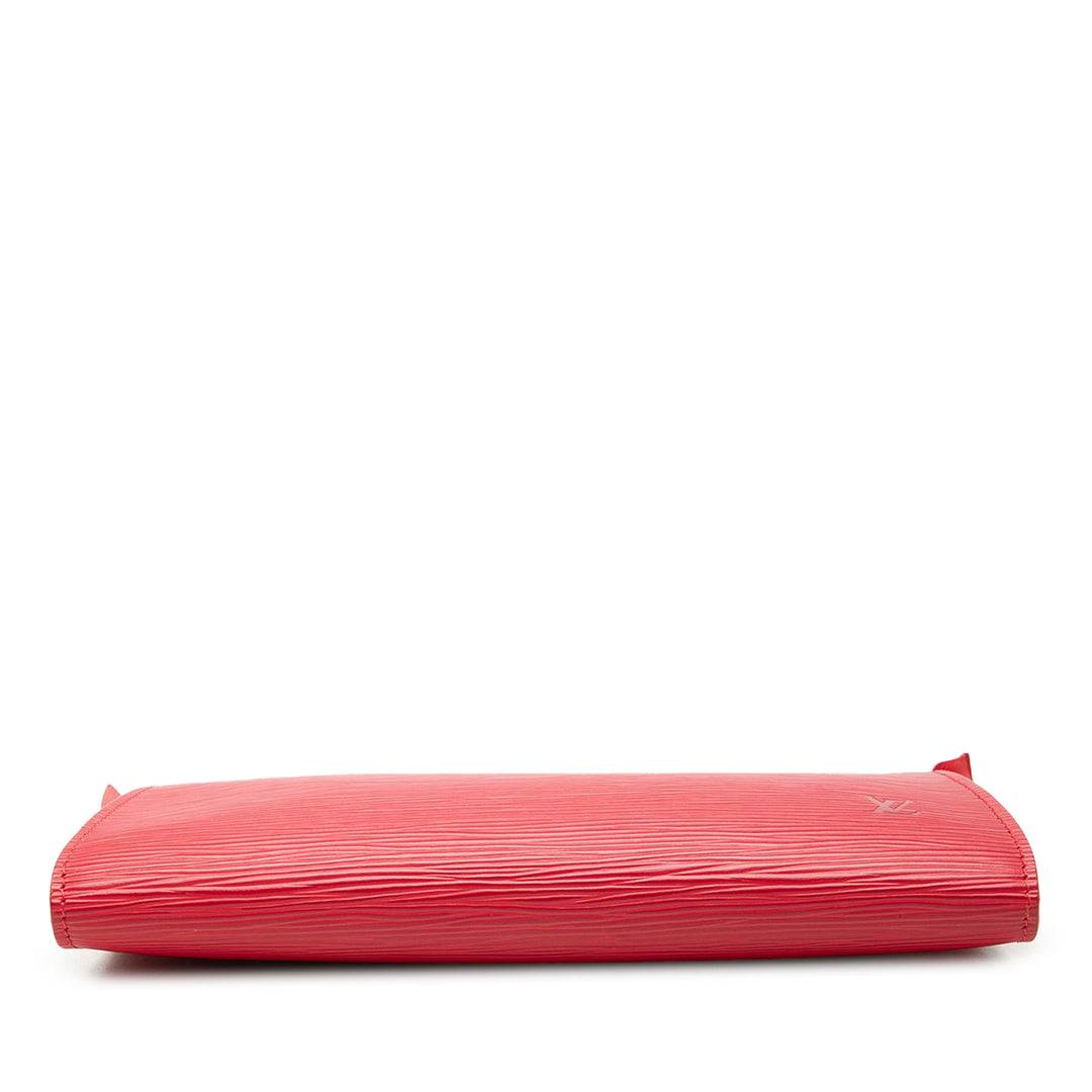 Pochette Accessoires Épi Rouge