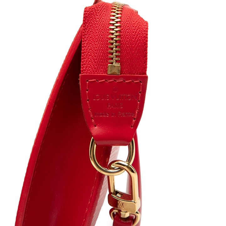 Pochette Accessoires Épi Rouge