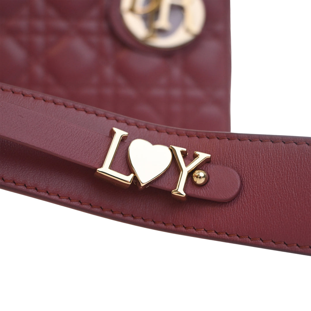 Dior Small Cuir d’agneau Cannage My ABCDior Lady Dior