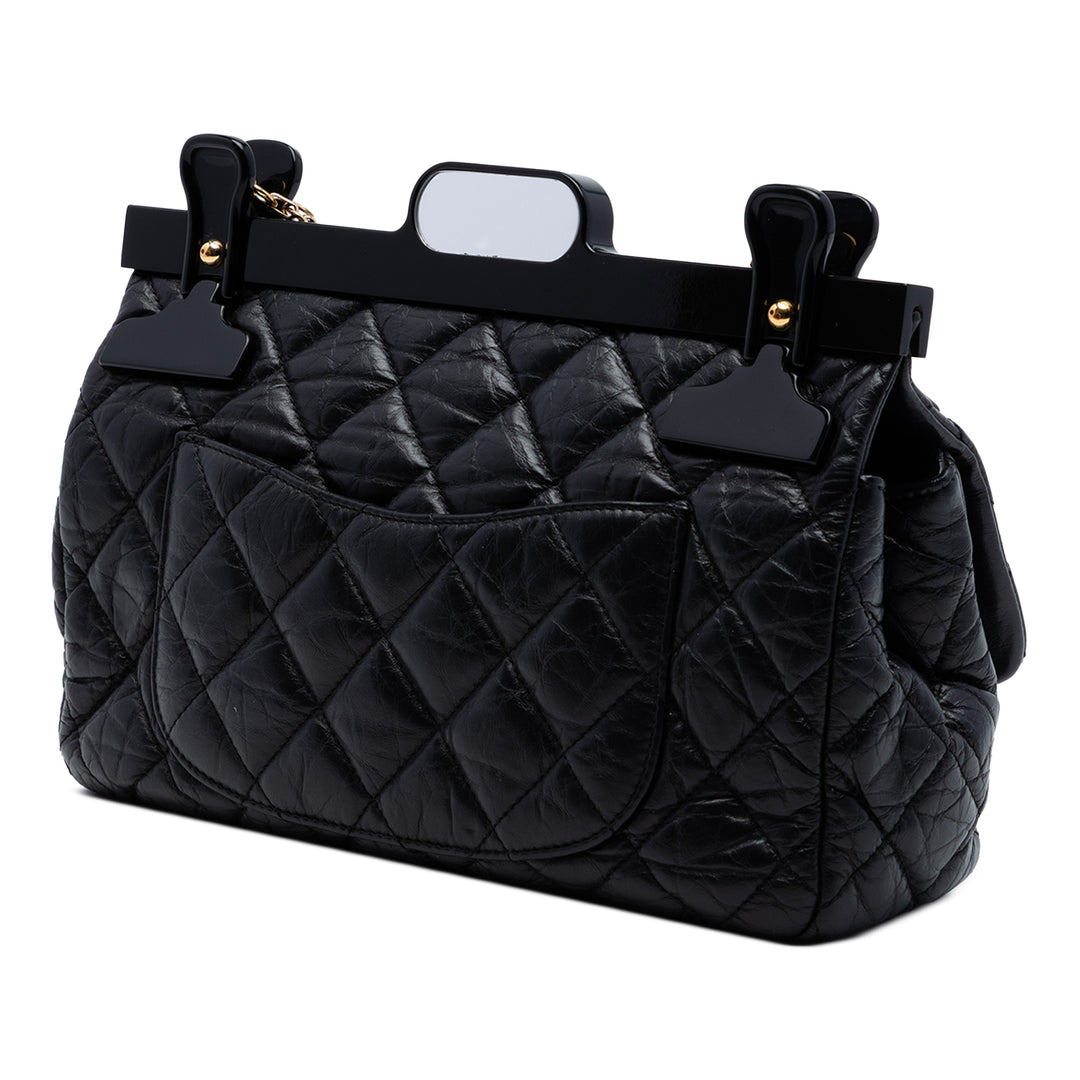 Chanel Matelassé vieilli Cuir de veau Reissue 2.55 Hanger à rabat 225