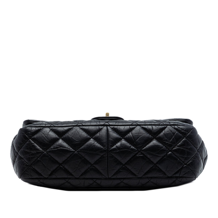Chanel Matelassé vieilli Cuir de veau Reissue 2.55 Hanger à rabat 225